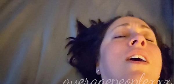  PAWG MILF gets fucked, eaten out, rides cock, and orgasms several times
